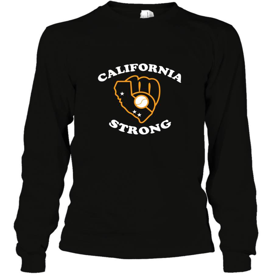 California Strong Milwaukee Brewers Shirt Long Sleeve T-Shirt