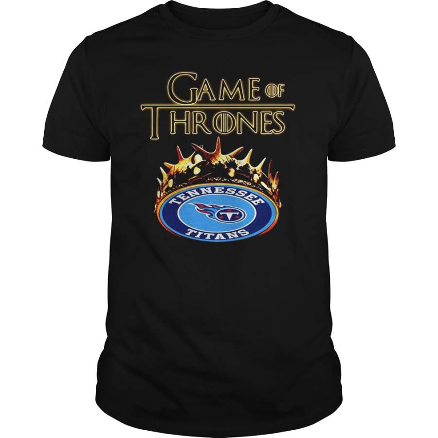 Game of Thrones Tennessee Titans mashup T-Shirt