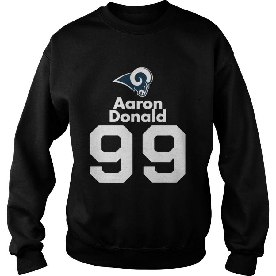 Los Angeles Rams Aaron Donald No Sweatshirt