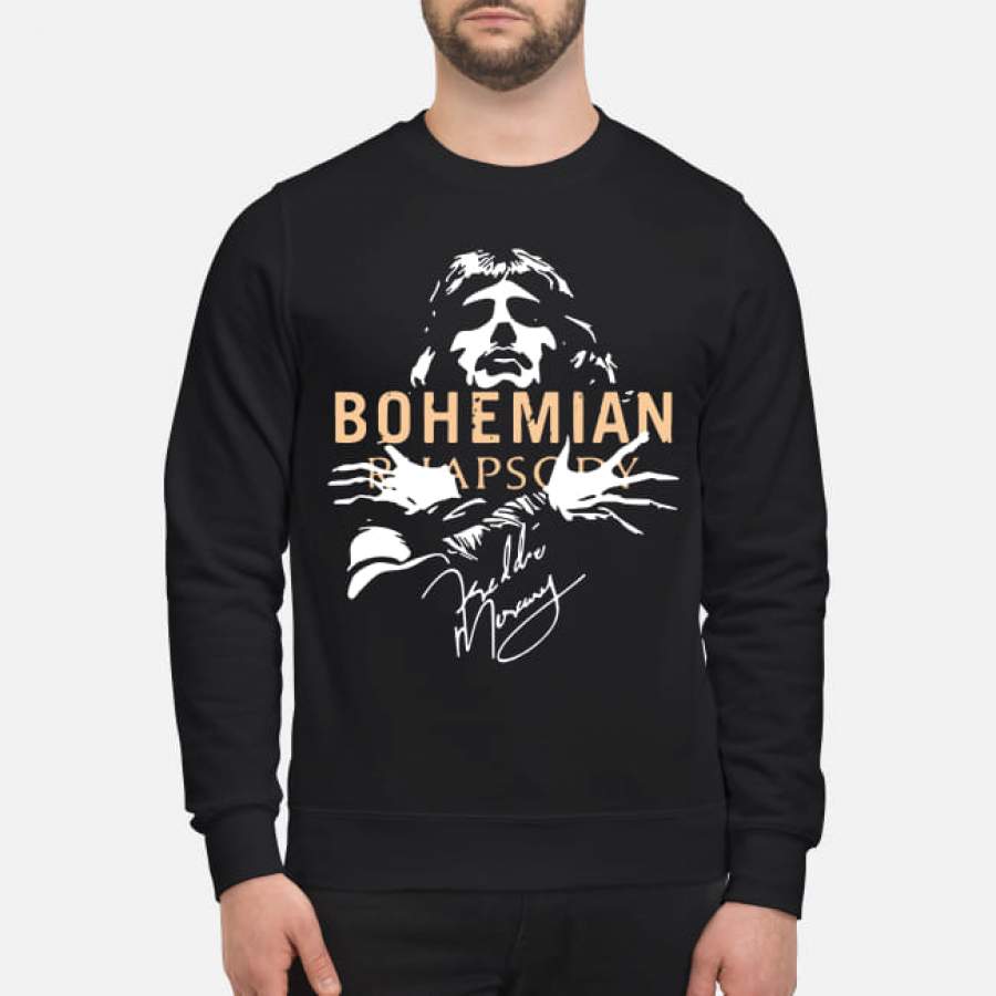 Freddie Mercury Bohemian Rhapsody signature shirt Sweatshirt