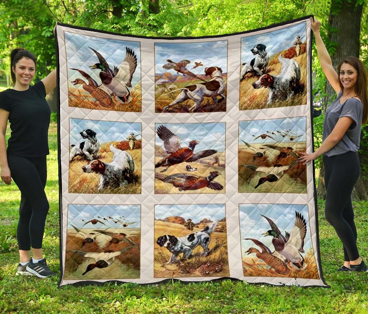 Duck Hunting Quilt 06964