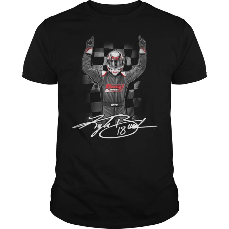 Guys Rowdy 18 Kyle Busch signature T-Shirt