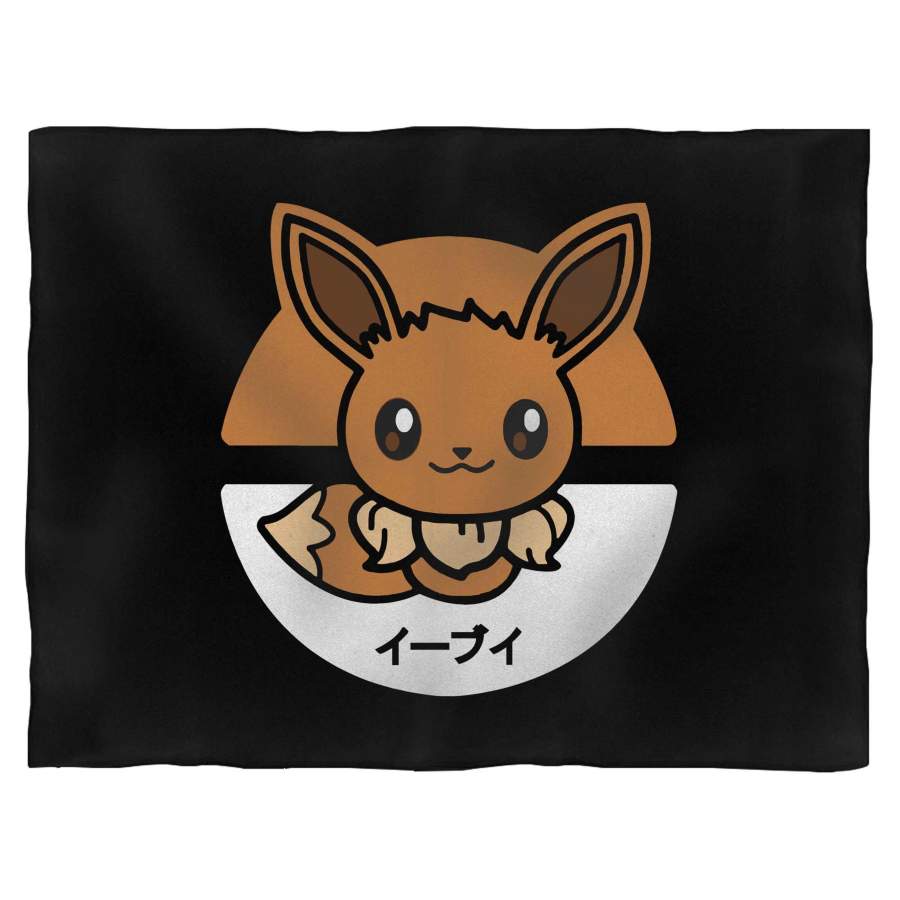 Pokemon Eevee 2 Blanket