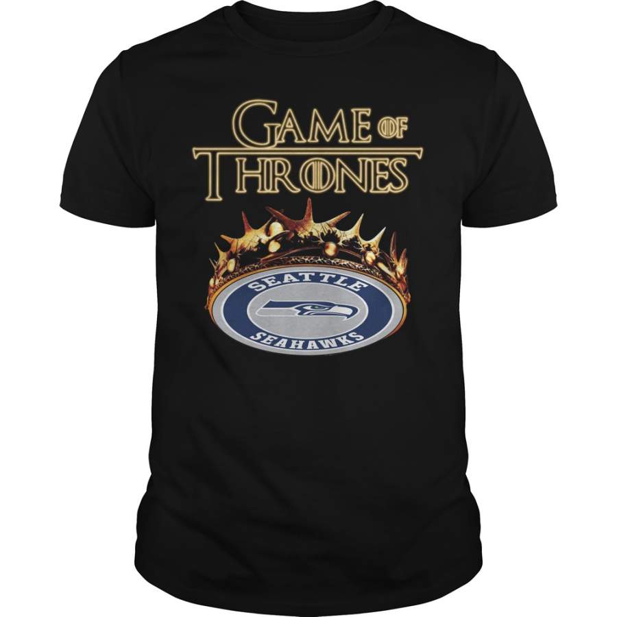 Game of Thrones Seattle Seahawks mashup T-Shirt