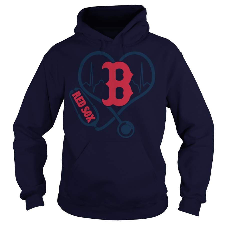 Nurse loves Boston Red Sox shirt, hoodie, sweater and v-neck t-shirt