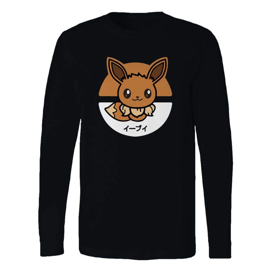 Pokemon Eevee 2 Long Sleeve T-Shirt