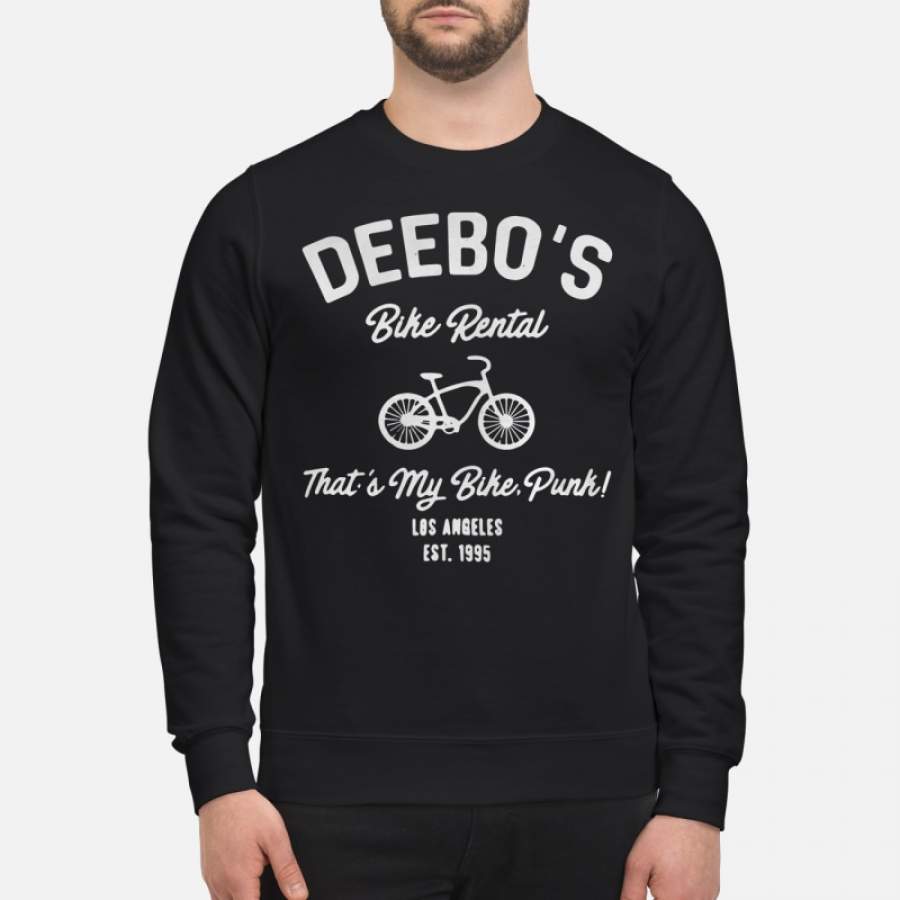 Deebo’s bike rental that’s my bike punk Los Angeles Est. 1995 Sweatshirt