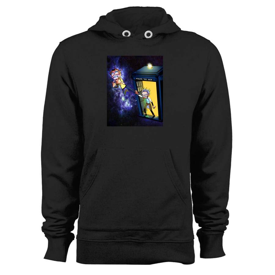 Rick And Morty And Doctor Who FUnisex Hoodie