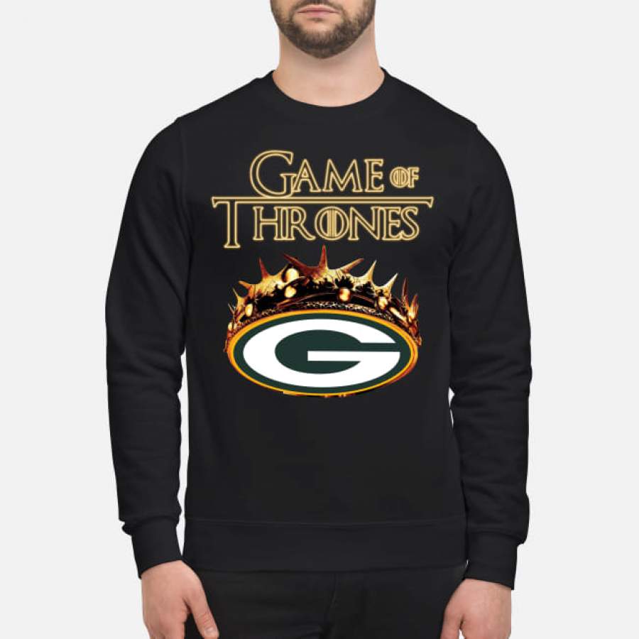 Game of Thrones Crown Green Bay Packers Sweatshirt