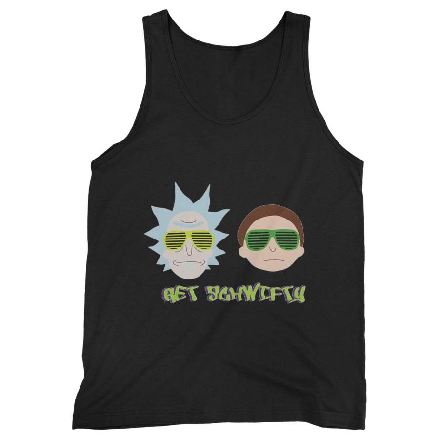 Rick And Morty Shirt Get Schwifty Man’s Tank Top