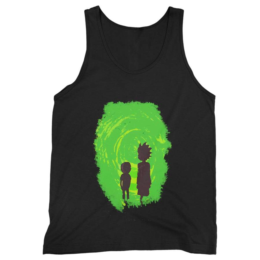 Rick And Morty Portal Man’s Tank Top