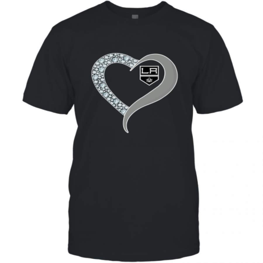 Diamond Los Angeles Kings Heart shirt T-Shirt