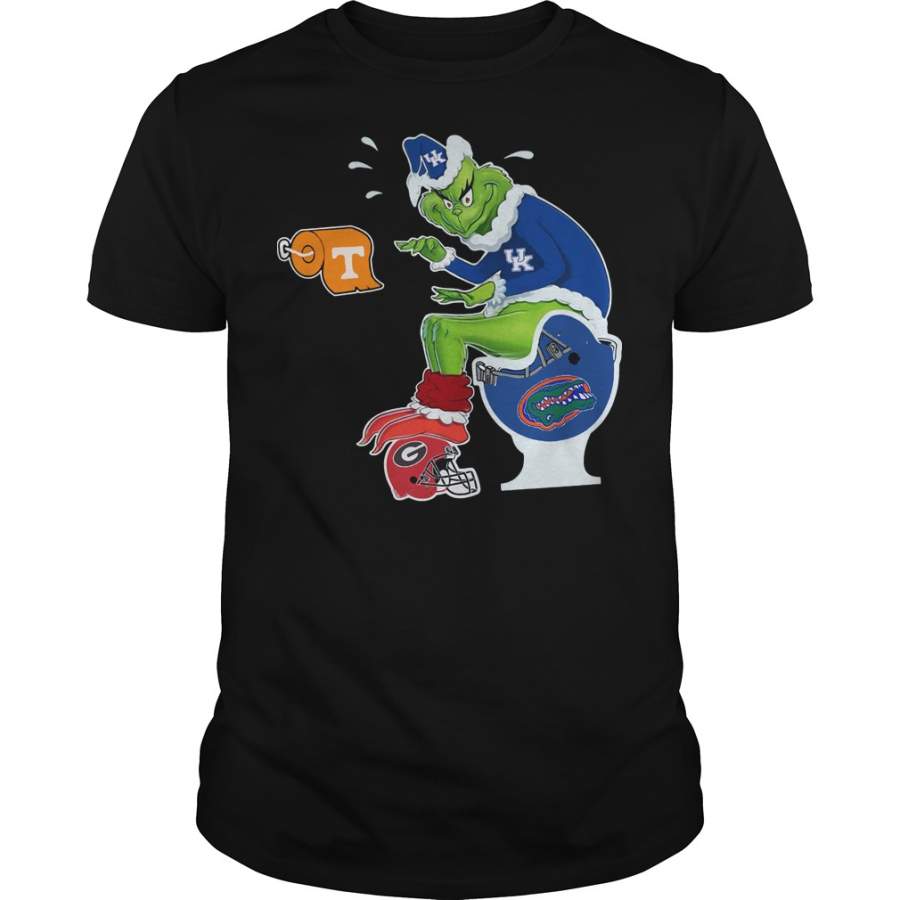 Kentucky Grinch Sata toilet T-Shirt