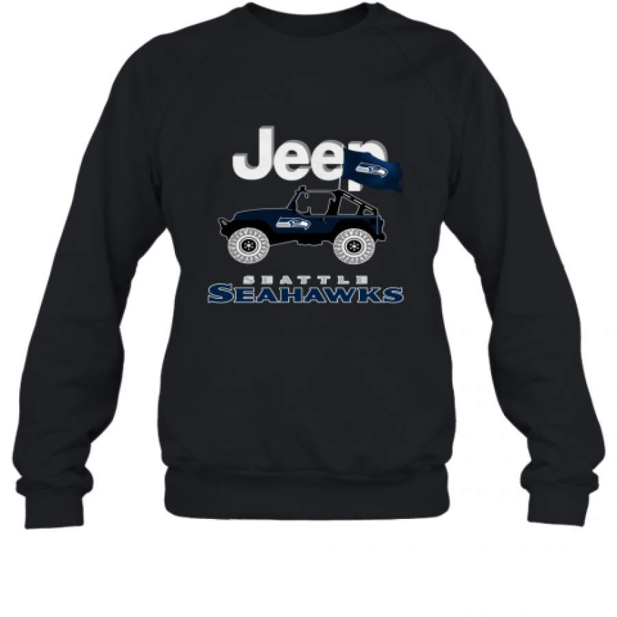 Jeep Seattle Seahawks shirt Sweatshirt