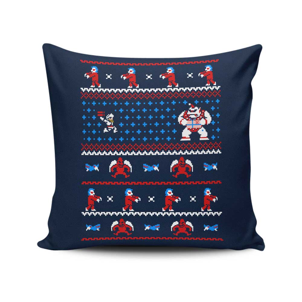 Ghouls n’ Ghosts n’ Presents – Throw Pillow