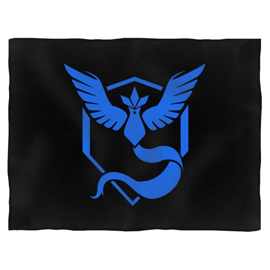 Pokemon Go Blue Team Mystic Squad Blanket