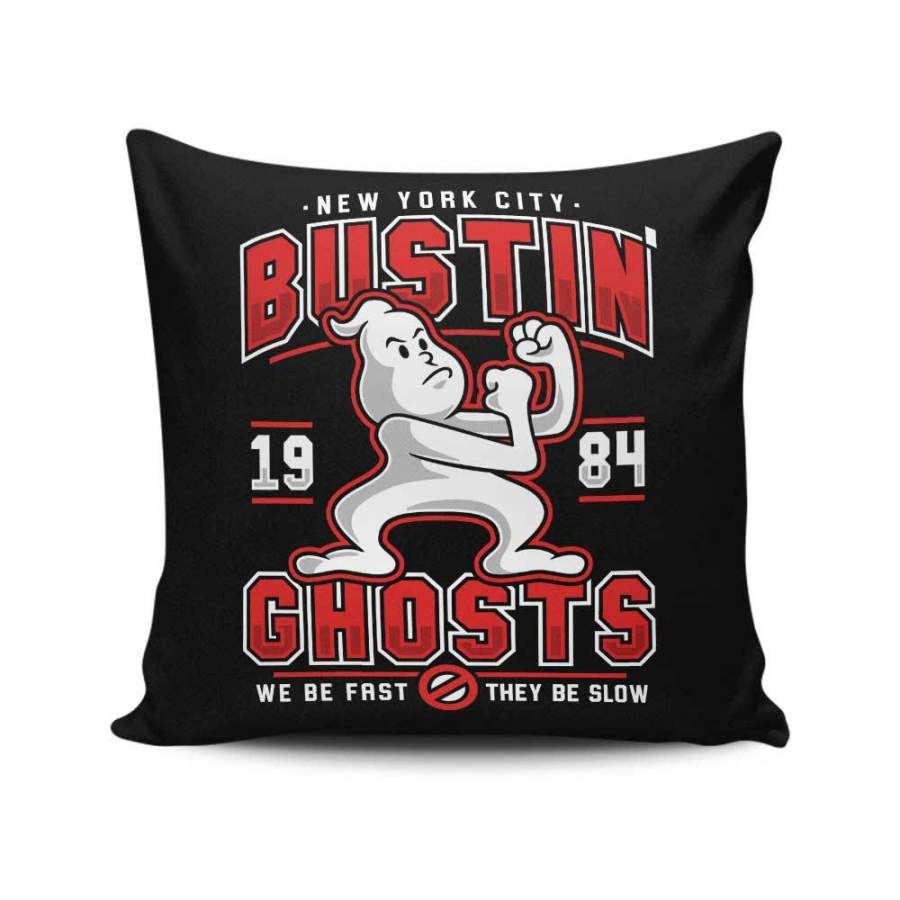 Bustin’ Ghosts – Throw Pillow