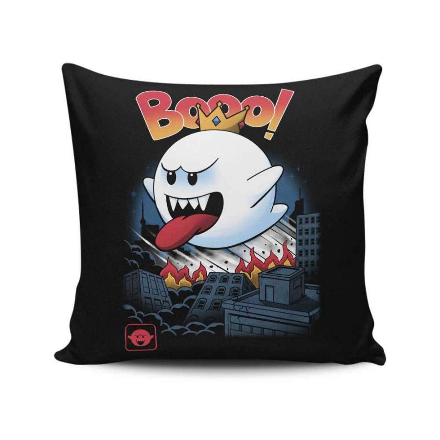 King Ghost Kaiju – Throw Pillow