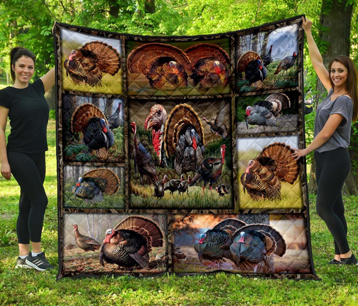 Turkey Hunting Quilt 06982