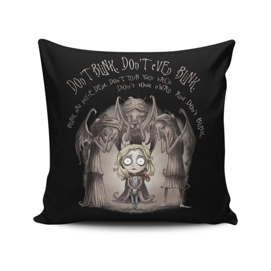 Don’t Blink – Throw Pillow