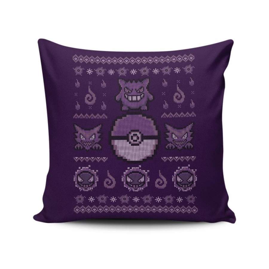 Ghost Trainer Sweater – Throw Pillow