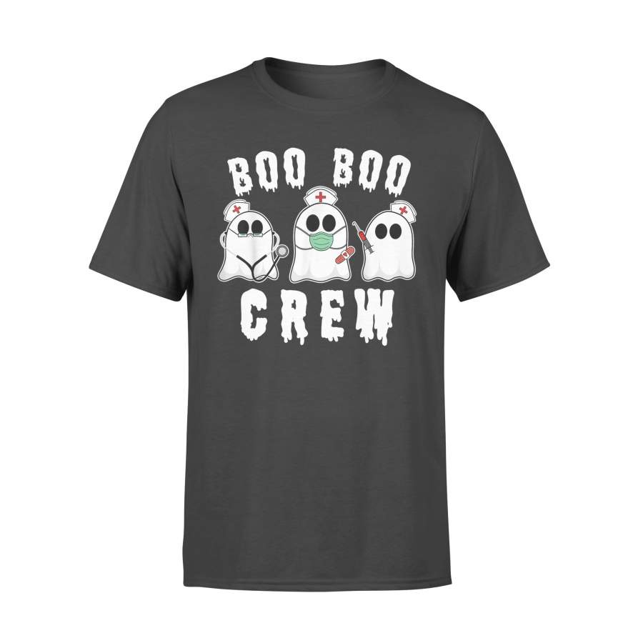 Boo Boo Crew Funny Nurse Halloween Ghost Costume Gift – Standard T-shirt