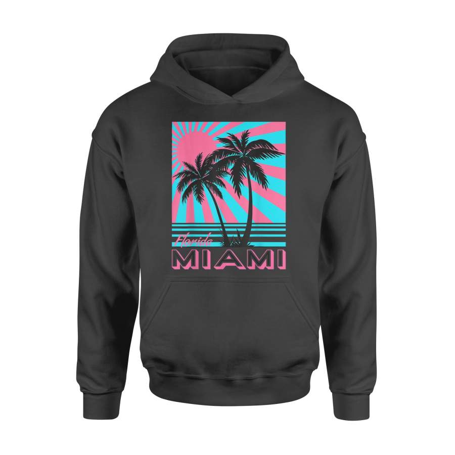 Miami Beach Florida Miami Palm Trees – Standard Hoodie