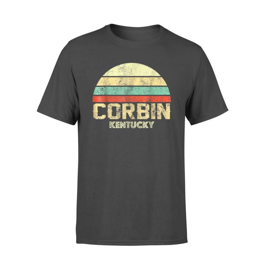 Corbin KY Kentucky Vintage Retro Sunset Tee T Shirt – Standard T-shirt