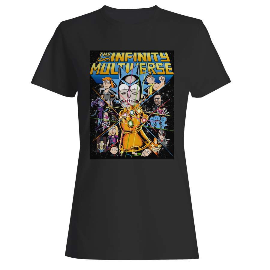 Rick And Morty Infinity War Combo Woman’s T-Shirt