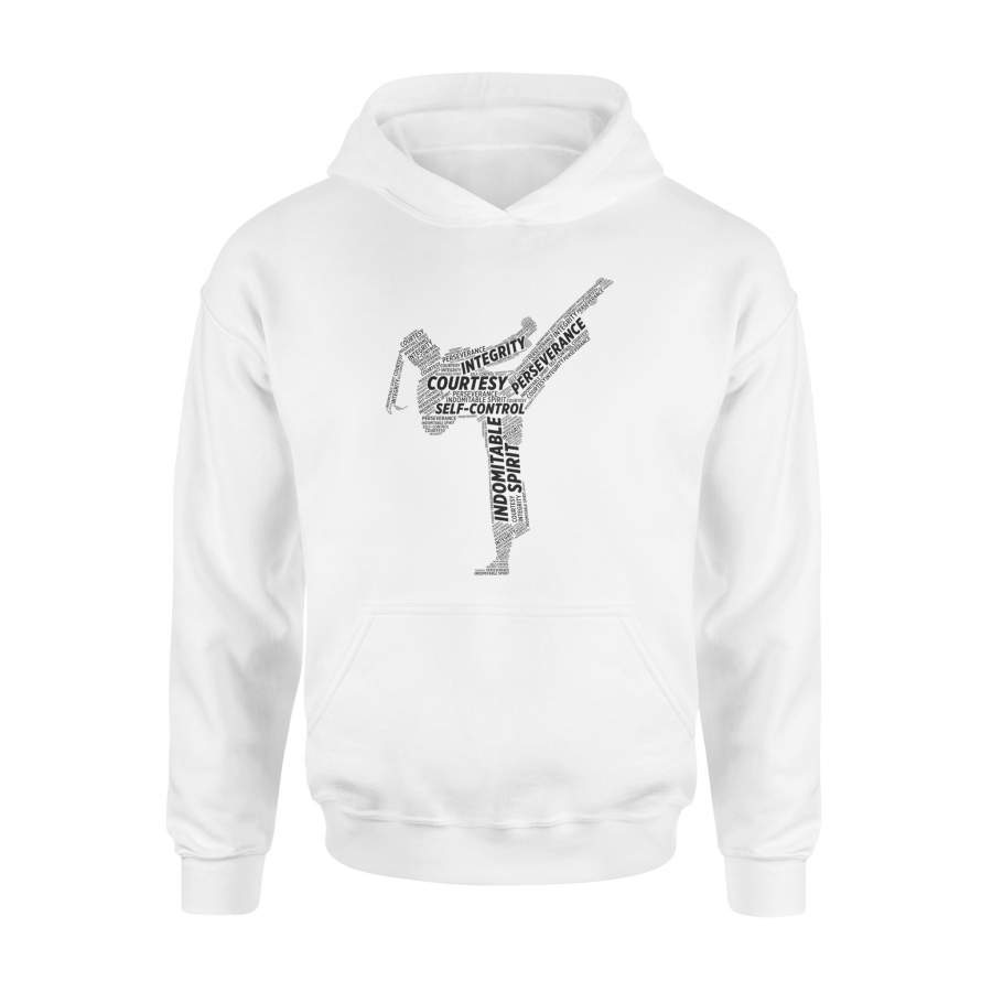 Five Tenets Of Taekwondo Shirt – Standard Hoodie