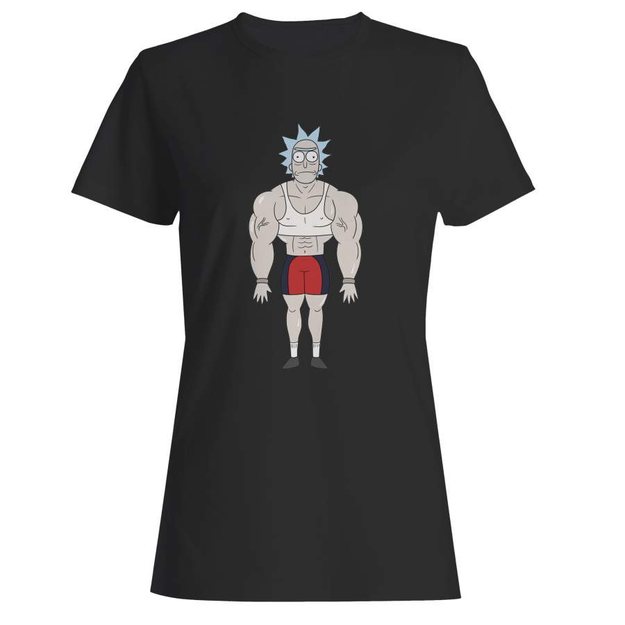 Rick And Morty Gym Woman’s T-Shirt