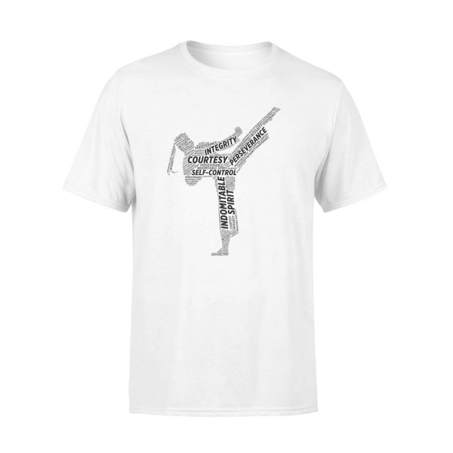 Five Tenets Of Taekwondo Shirt – Standard T-shirt