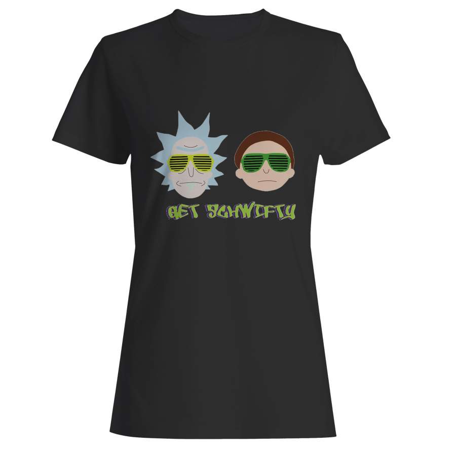 Rick And Morty Shirt Get Schwifty Woman’s T-Shirt