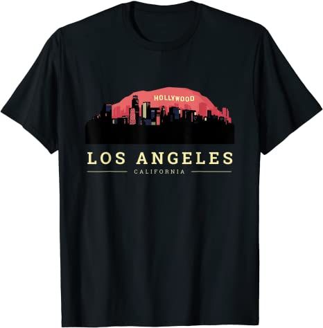 Los Angeles Shirt | Hollywood Graphic Tee | La California T-Shirt