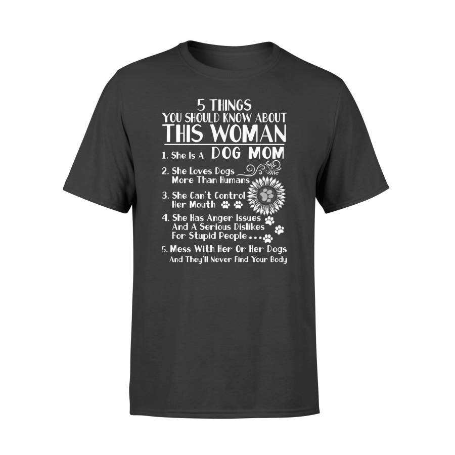 Five Things About This Woman – Standard T-shirt