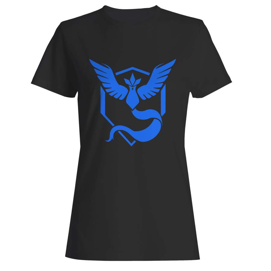 Pokemon Go Blue Team Mystic Squad Woman’s T-Shirt