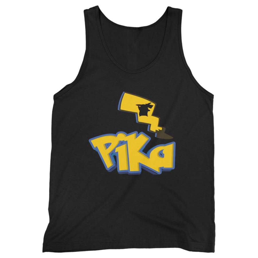 Pokemon Detective Pikachu Pika HMan’s Tank Top