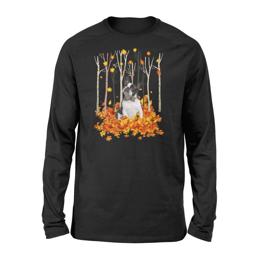 Fall Boston Terrier Long sleeve shirt – IPH484