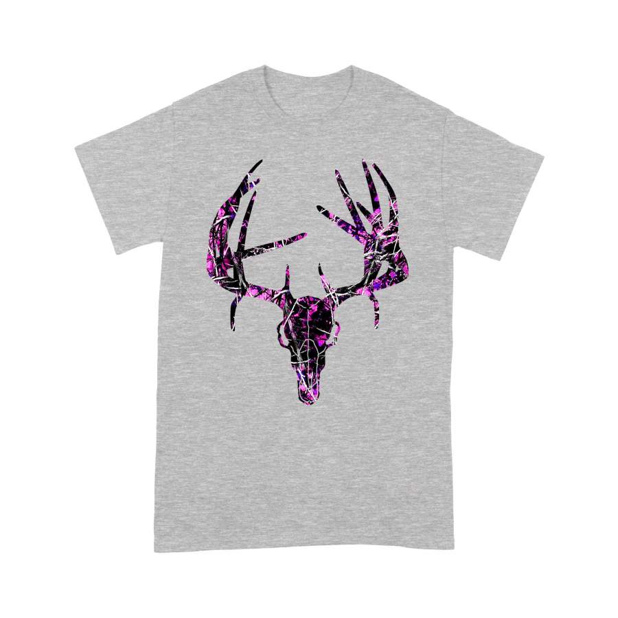 Country girl Deer Hunting Pink muddy camo T Shirts Deer Skull – IPHW198