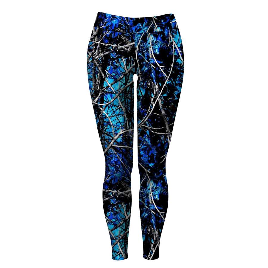 Beautiful country girl blue muddy girl camo hunting leggings – NQS1069