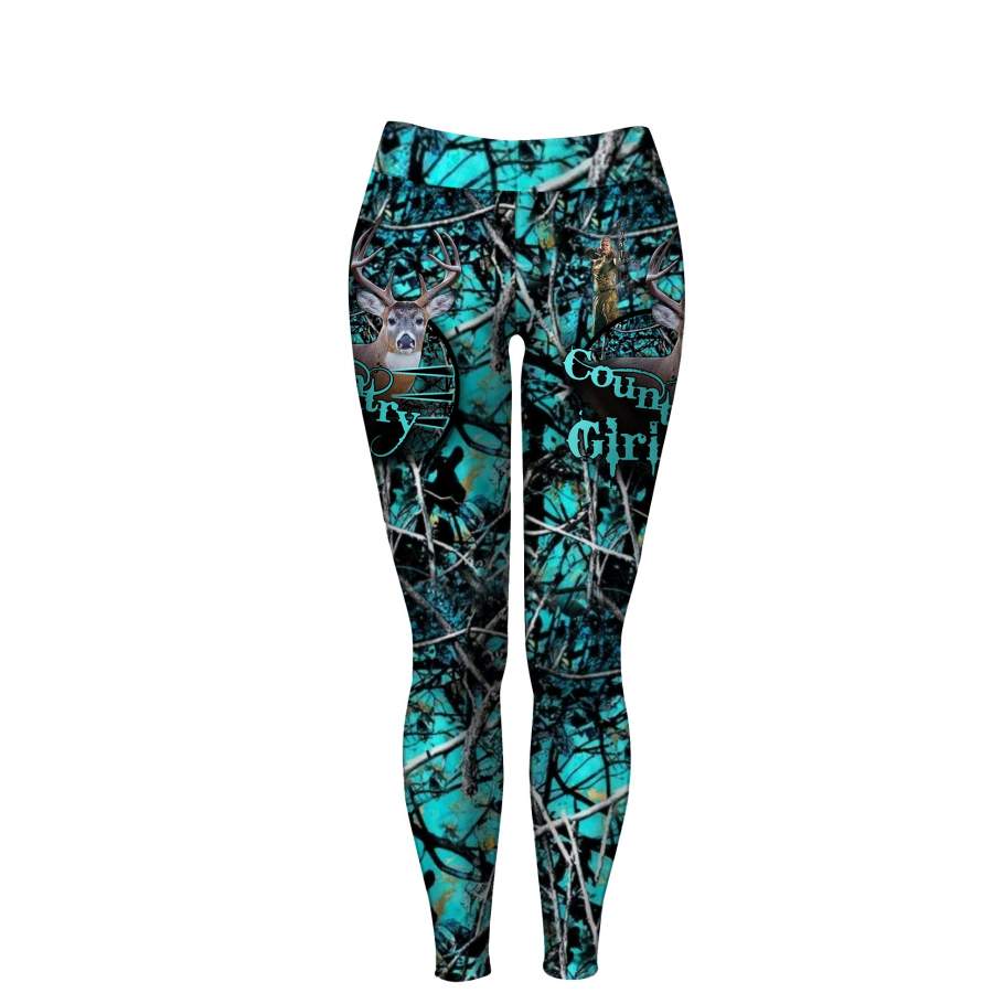 Beautiful country girl muddy girl camo leggings for women – NQS1097