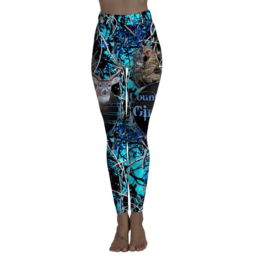 Deer leggings country girl muddy camo leggings – FSD462