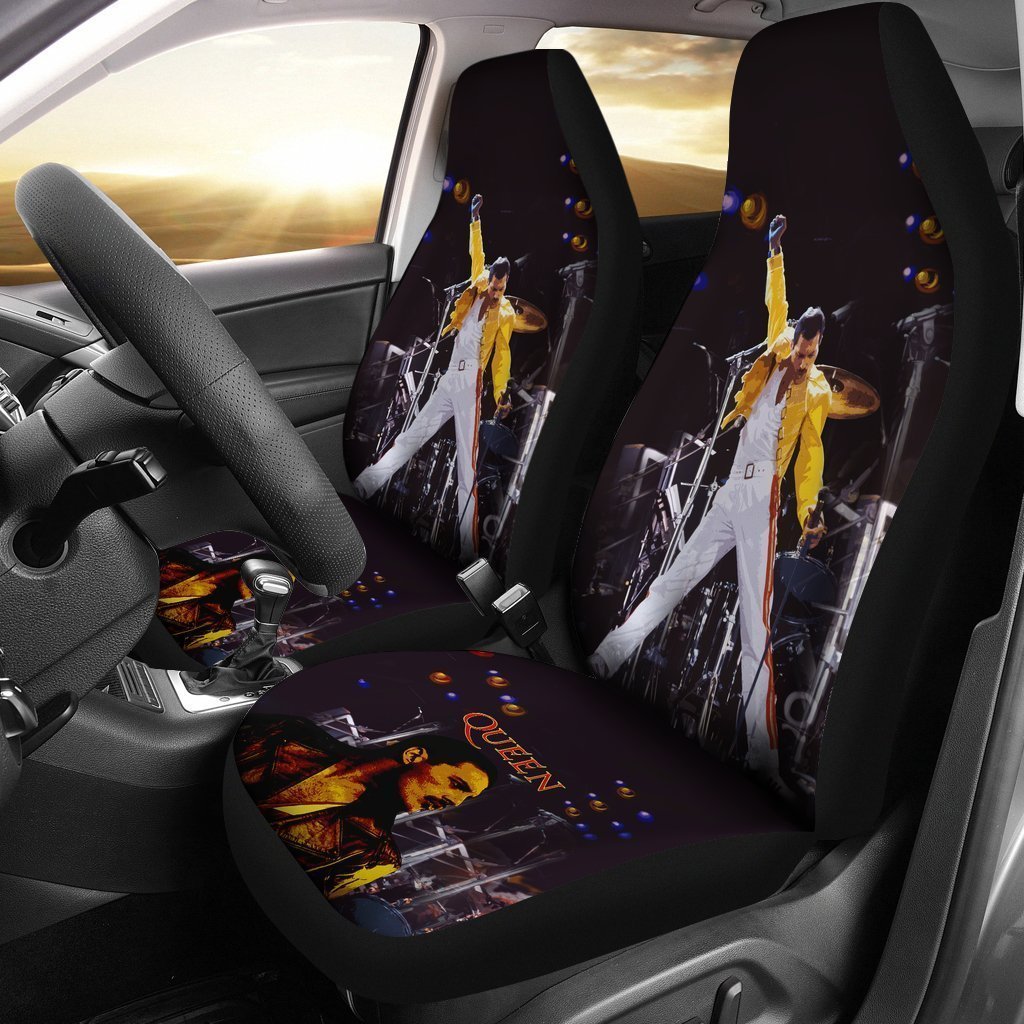 Freddie Mercury Car Seat Cover Rock Band Queen Fan Gift