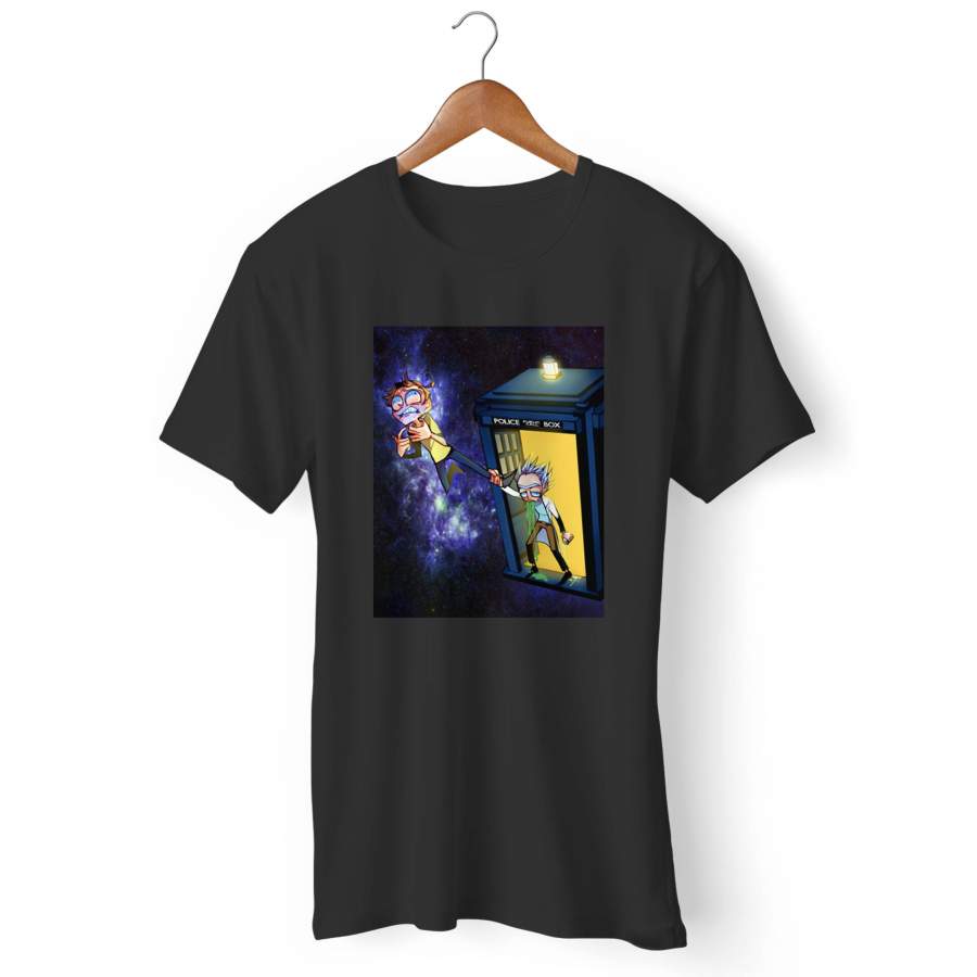 Rick And Morty And Doctor Who FMan’s T-Shirt