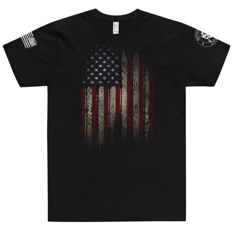 Men’s T-Shirt – Ghost Flag (USA Made)