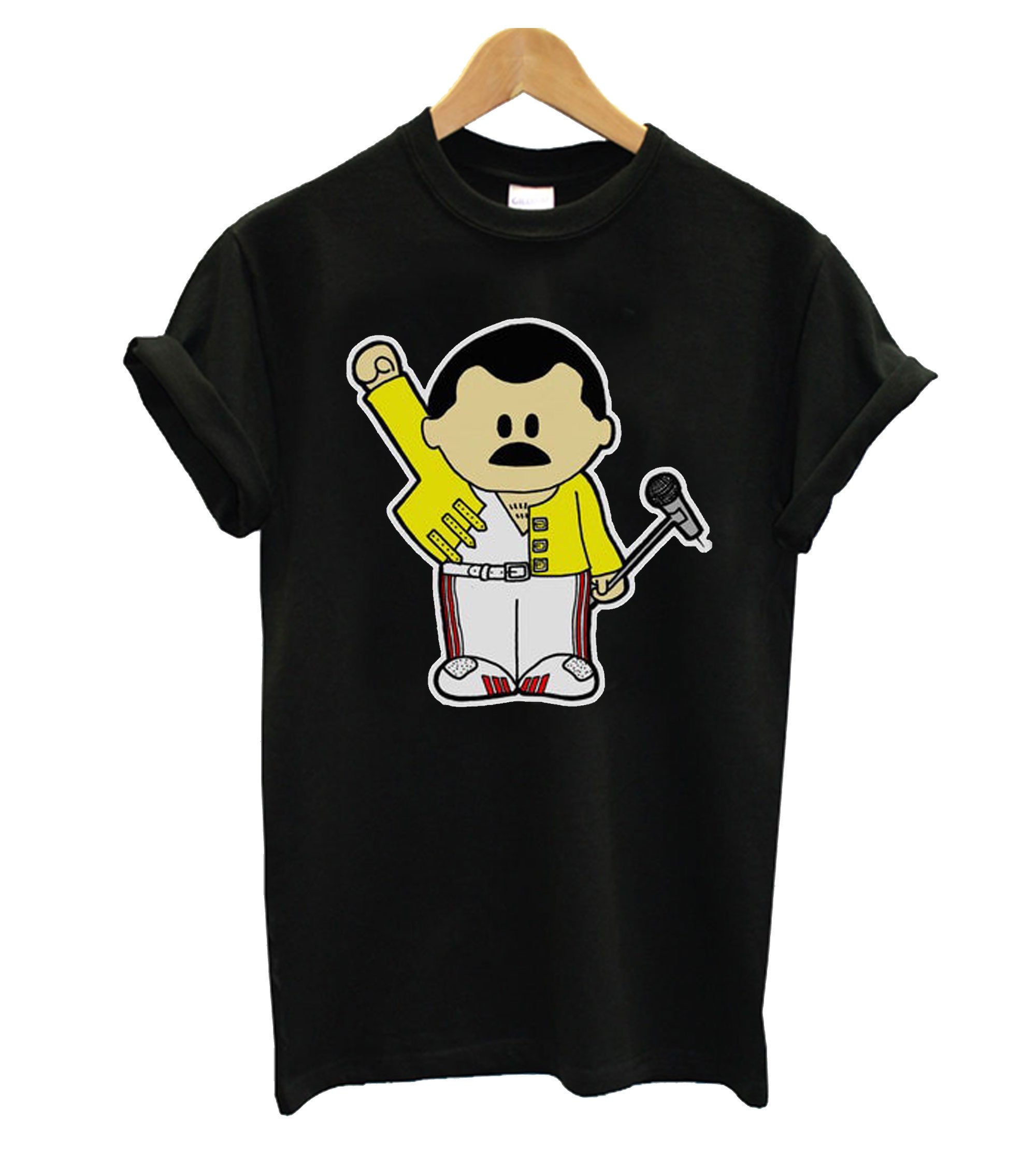 Freddie Mercury Inspired Men’s T-Shirt Tee