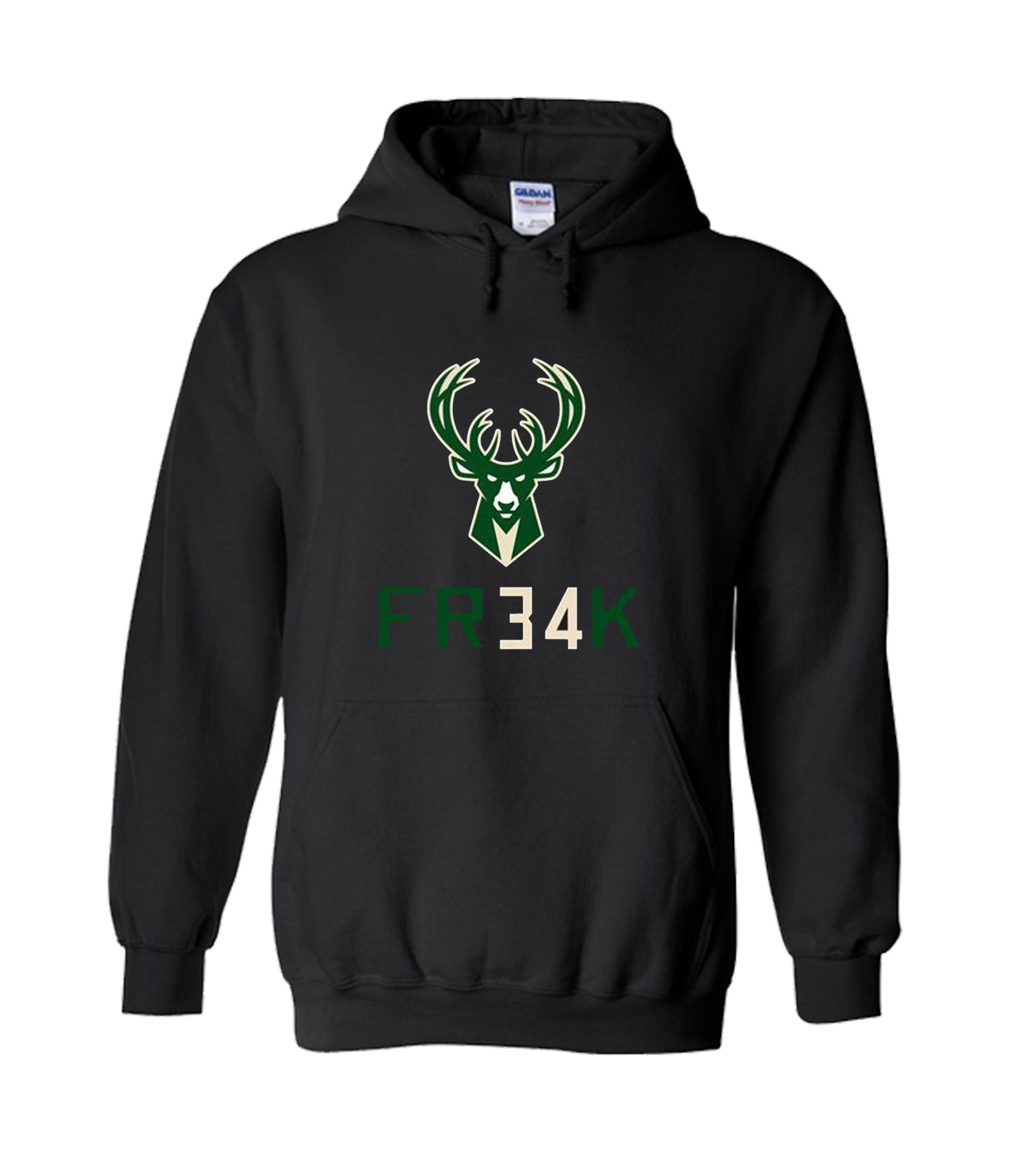 Giannis Antetokounmpo Milwaukee Bucks Freak 34 Inspired Unisex Hoodie