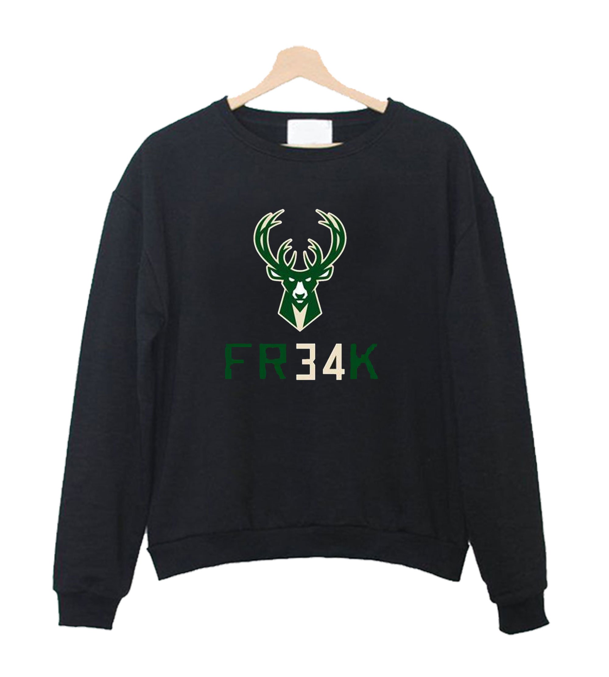 Giannis Antetokounmpo Milwaukee Bucks Freak 34 Inspired Sweatshirt Sweater