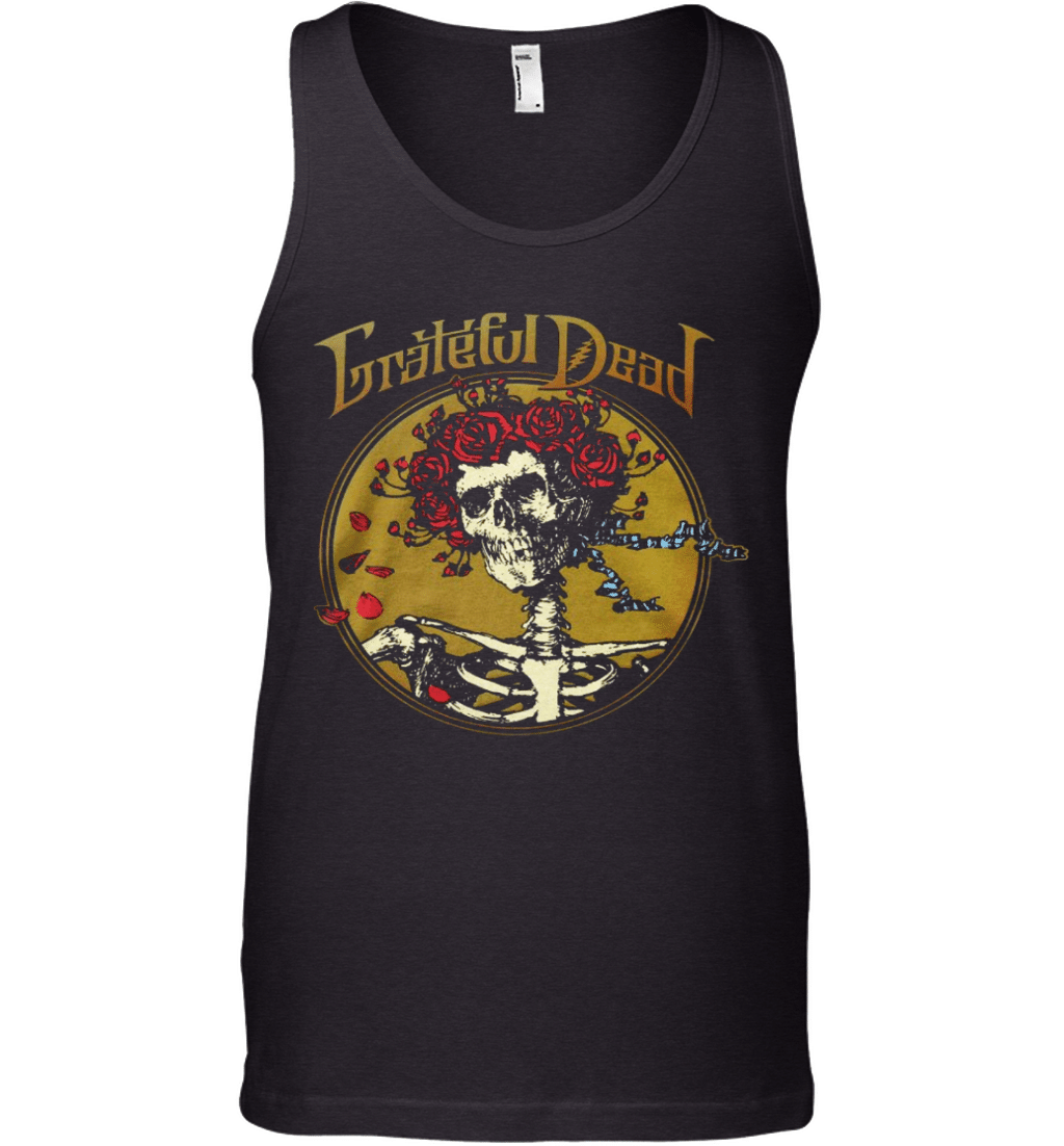 TornadoT grateful dead Mens Grateful Skull 70 Tank Top