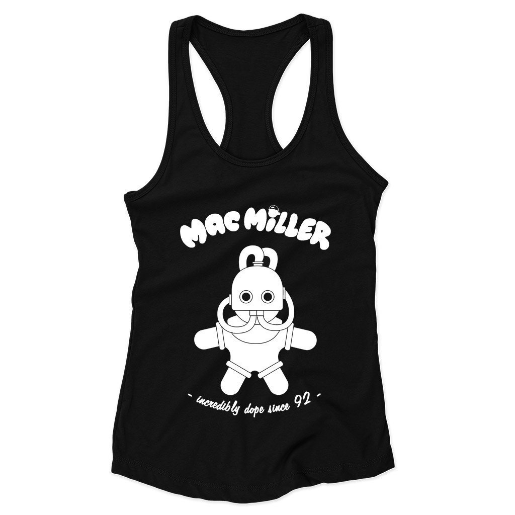 Macmiller Incredibly Dope Since 92 Woman’s Racerback Tank Top